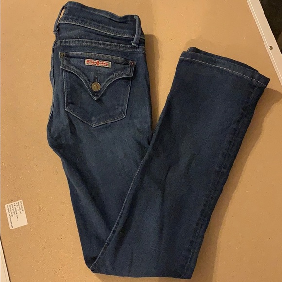 hudson dark wash jeans - Picture 3 of 6